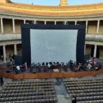 Musical-puppet celebration in Granada: Centenary of The Retablo de Maese Pedro. Performance in the Palace of Carlos V at the Alhambra with Etcétera Theatre and the Orchestra of the City of Granada